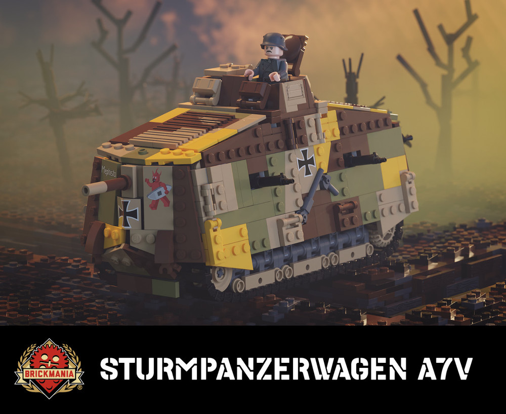 Sturmpanzerwagen A7V - WWI German Heavy Tank - Limited Preorder