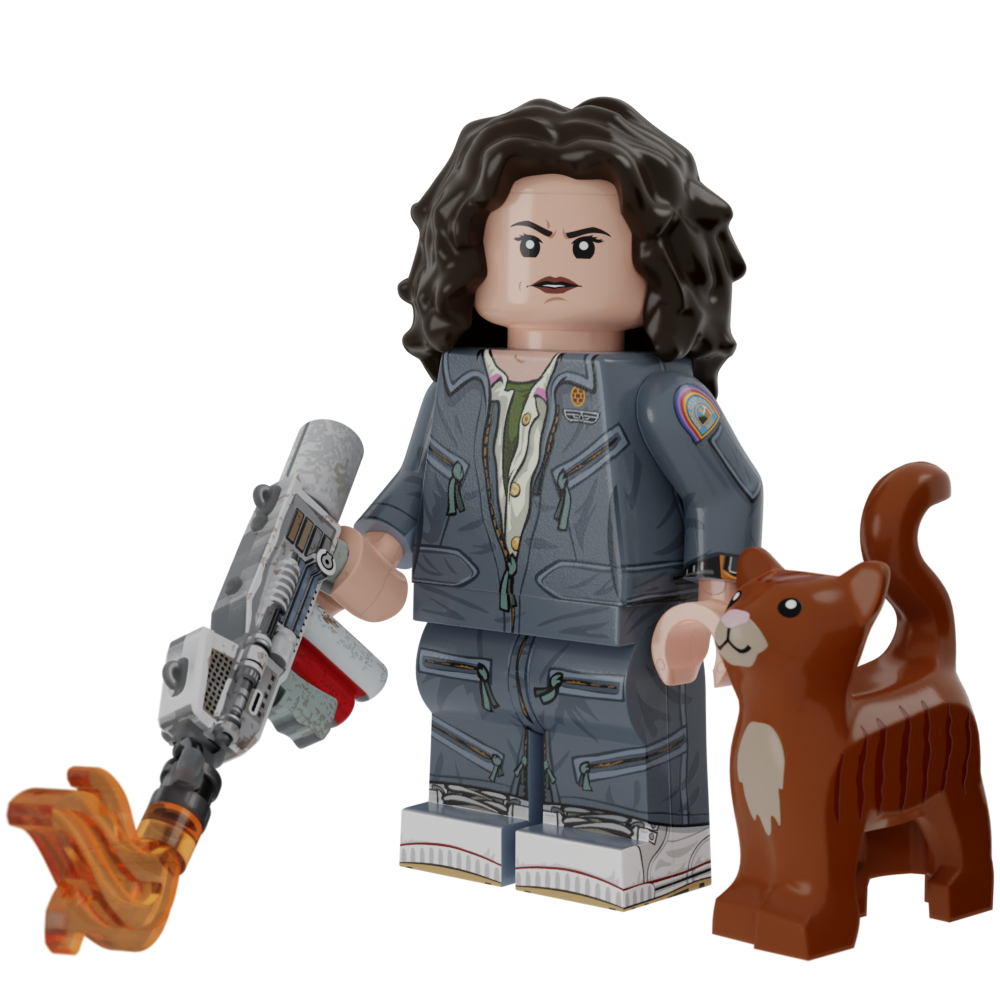 Smart Woman with a Cat