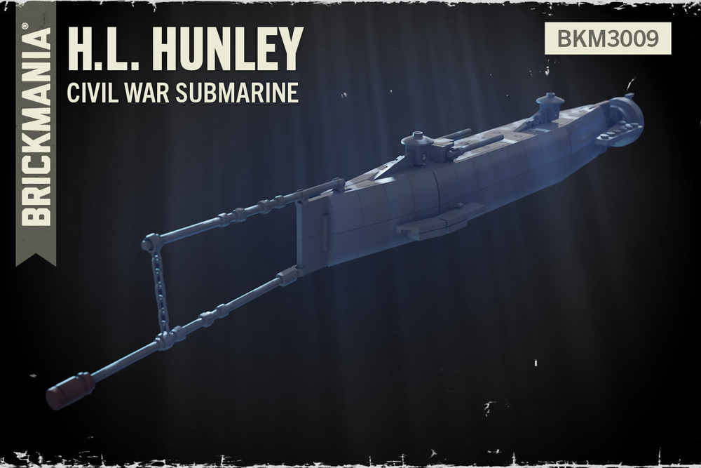 H.L. Hunley - Civil War Submarine - Limited Preorder