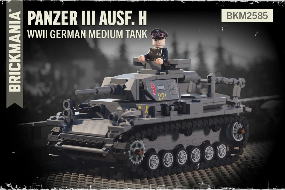 Panzer III Ausf. H - WWII German Medium Tank - Limited Preorder