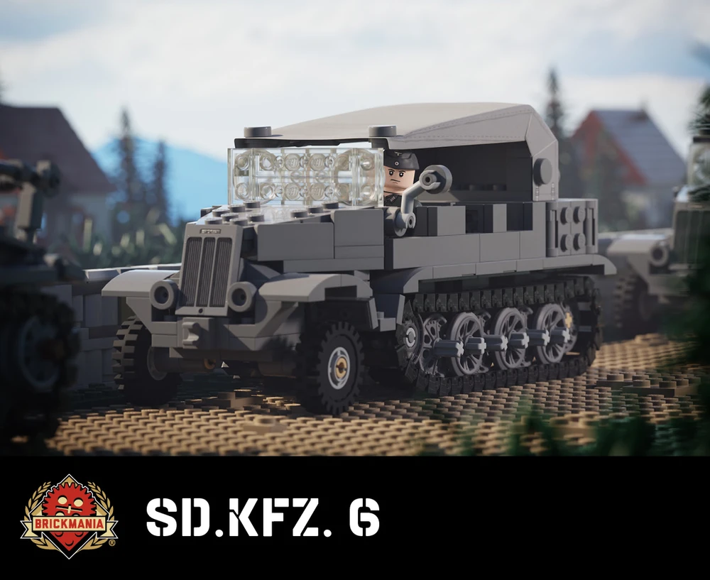Sd.Kfz. 6 - WWII German 5 Ton Half Track - Limited Preorder