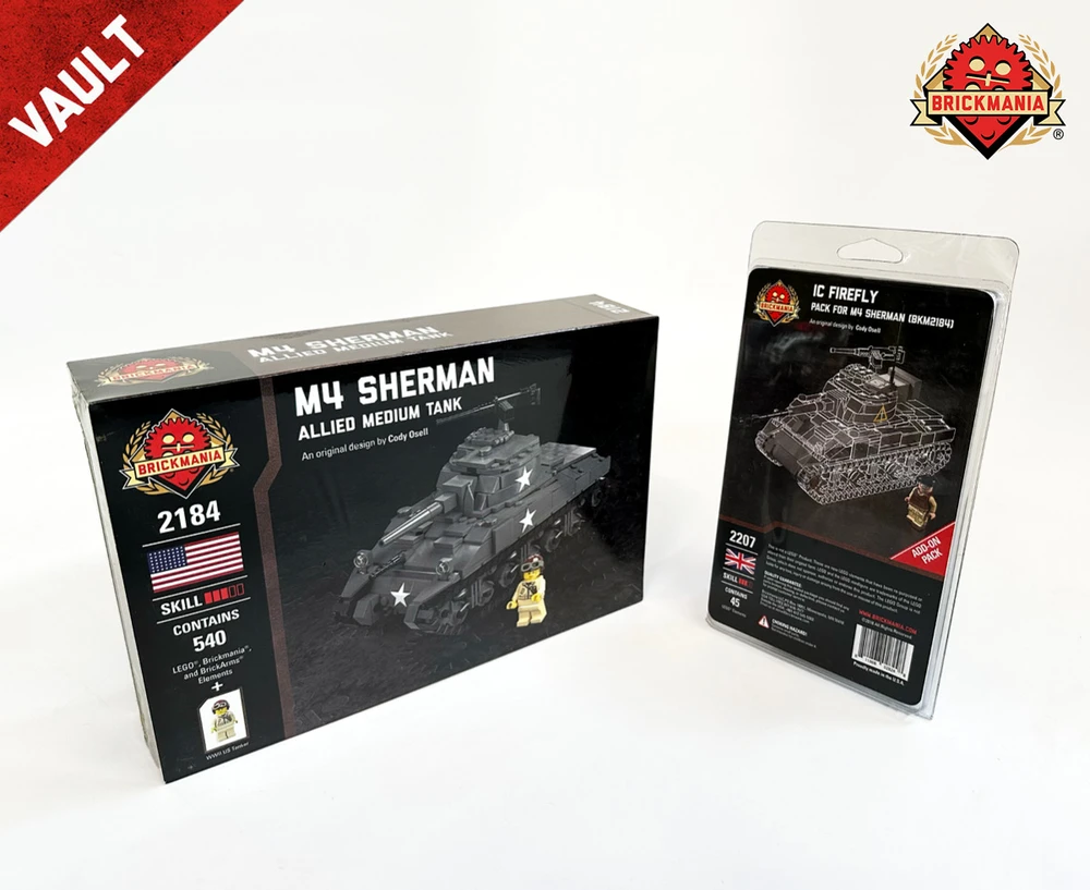 M4 Sherman - Allied Medium Tank + IC Firefly - Pack for M4 Sherman (Sealed) - BKM Vault