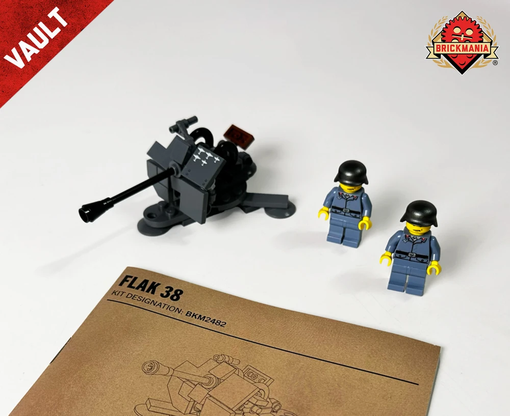 Flak 38 – 2cm Automatic Cannon – Brickmania Classic Series - BKM Vault