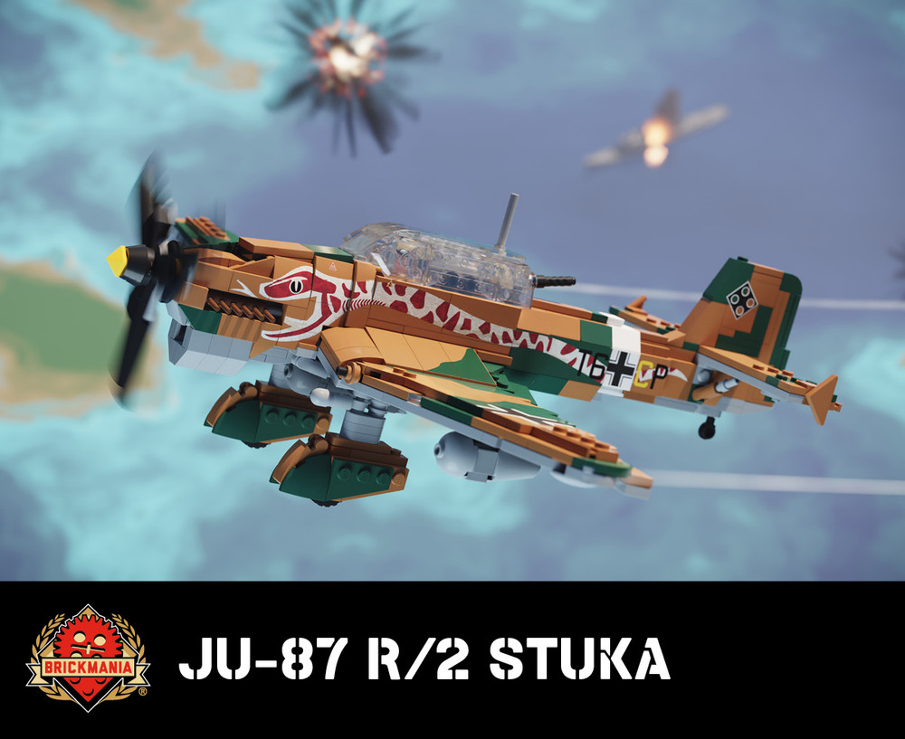 JU-87 R/2 Stuka - WWII German Long-Range Dive Bomber - Limited Preorder