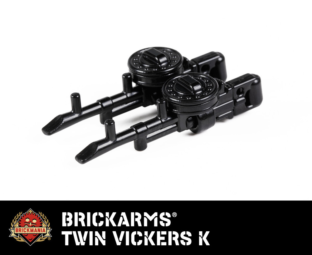 BrickArms® Twin Vickers K with Mount