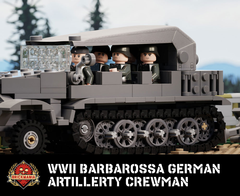 WWII Barbarossa German Artillery Crewman