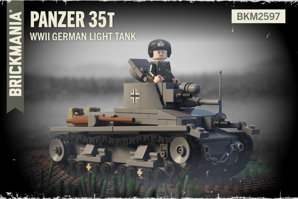 Panzer 35(t) - WWII German Light Tank - Limited Preorder