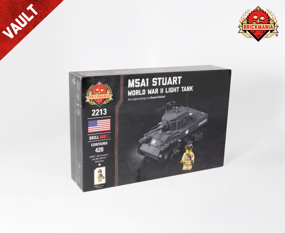 M5A1 Stuart - World War II Light Tank - BKM Vault - SEALED