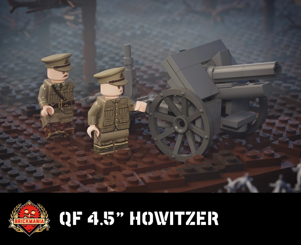 QF 4.5" Howitzer + 2 Crewman