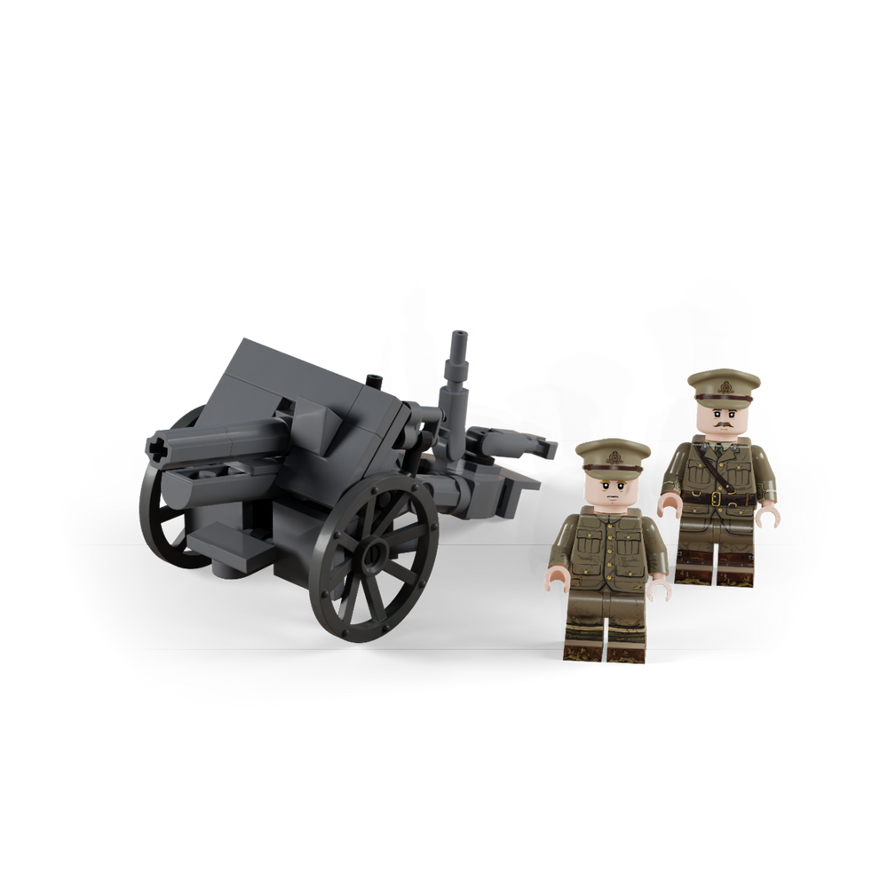 QF 4.5" Howitzer + 2 Crewman