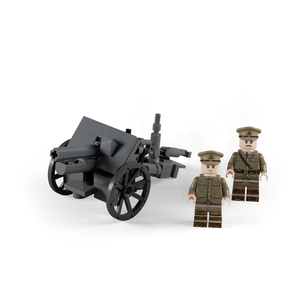 QF 4.5" Howitzer + 2 Crewman