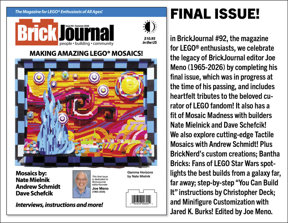 BrickJournal Magazine: Issue #92 - FINAL ISSUE