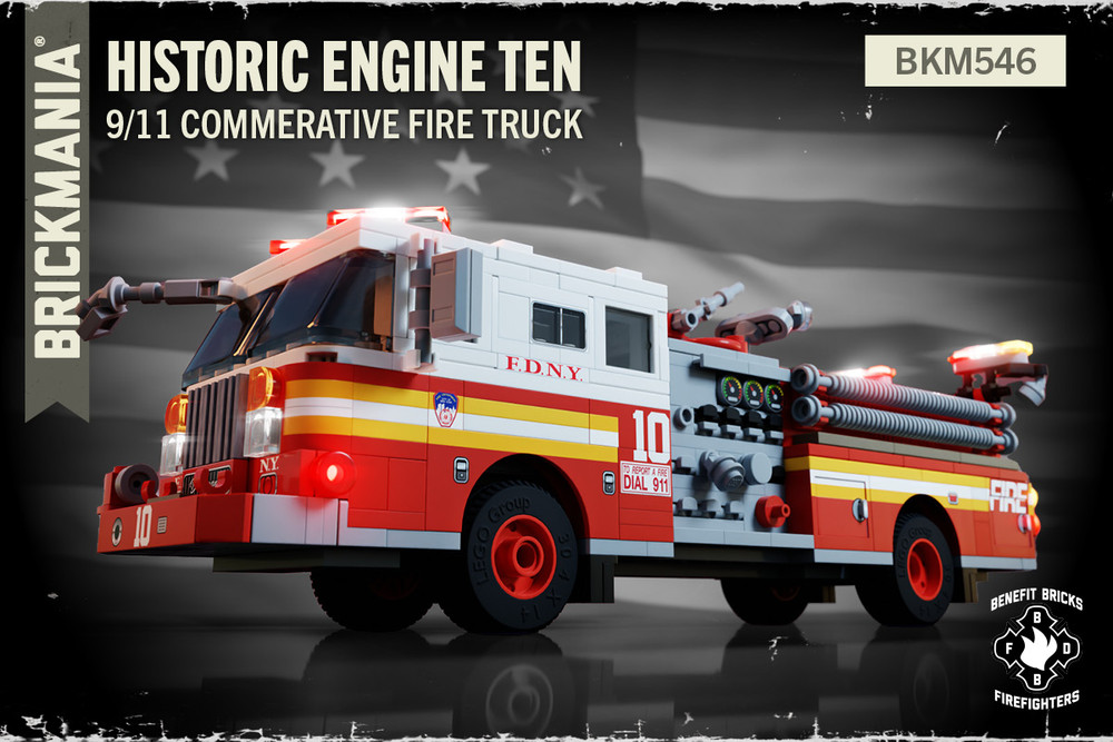 Historic Engine Ten - 911 Commemorative Fire Truck - Batch 1