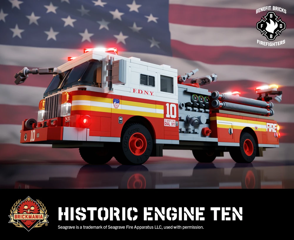Historic Engine Ten - 911 Commemorative Fire Truck