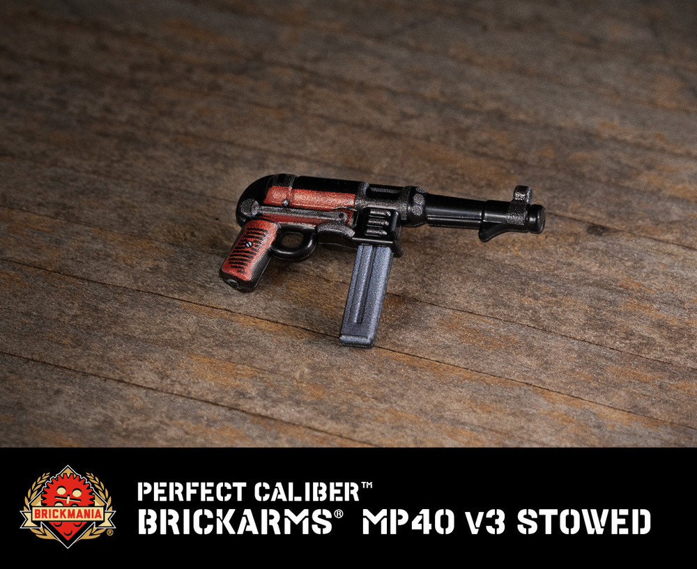 Perfect Caliber™ BrickArms® MP40 v3 Stowed