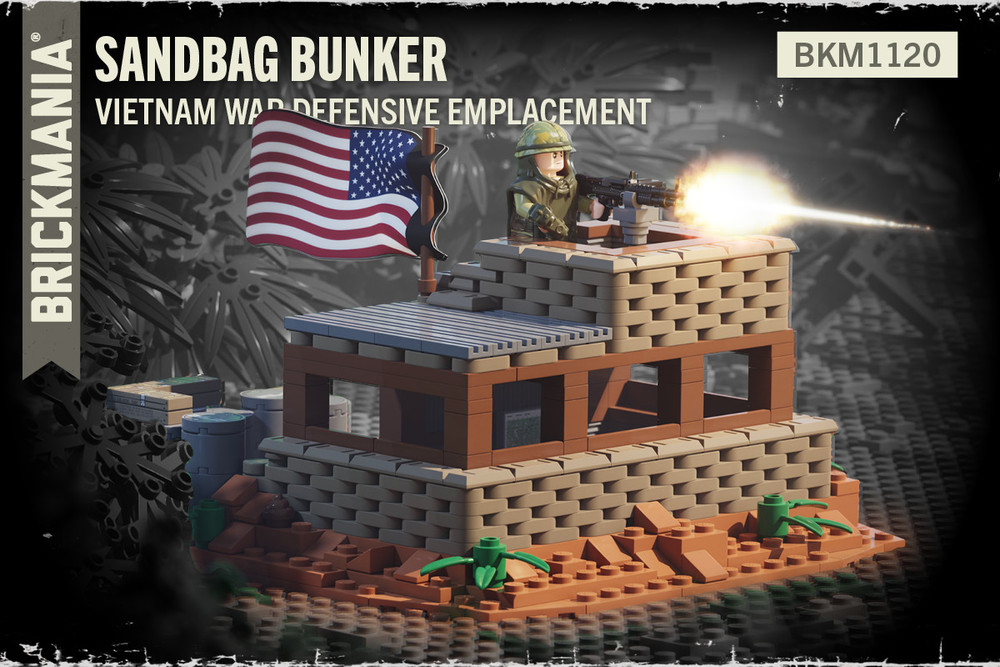 Sandbag Bunker - Vietnam War Defensive Emplacement - Limited Preorder Kit