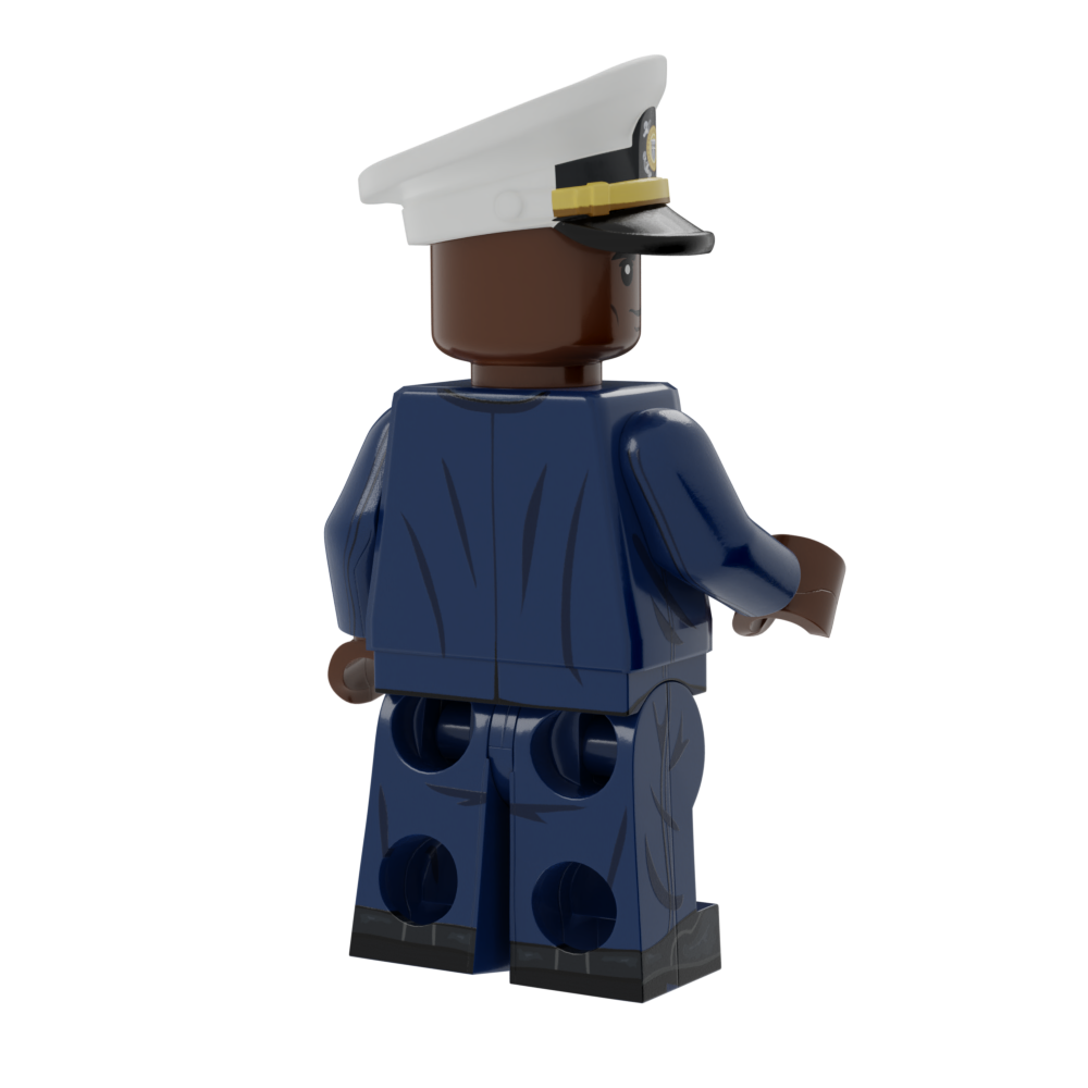 US Coast Guardsman in Dress Uniform - Male