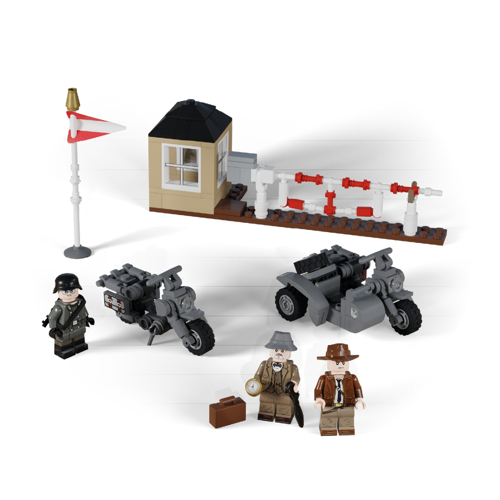 Saturday Afternoon Matinee Playset Part 8 – Motorcycle Chase - Limited Preorder