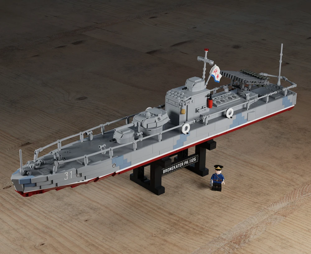 Bronekater Pr.1125  – WWII Soviet River Boat "Deluxe Edition"