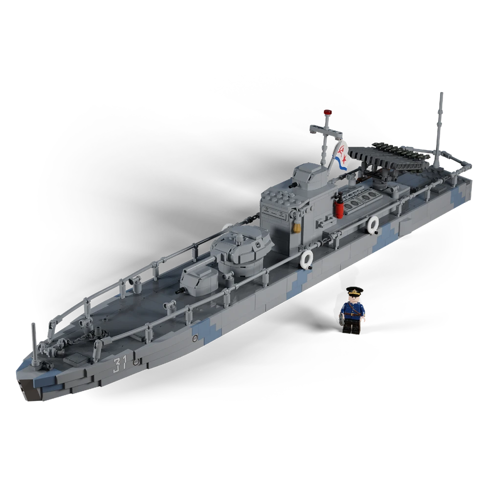 Bronekater Pr.1125  – WWII Soviet River Boat