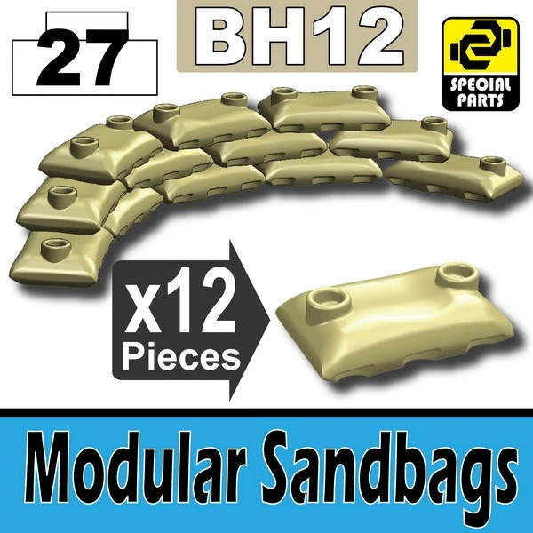 Minifig Cat Modular Sandbags