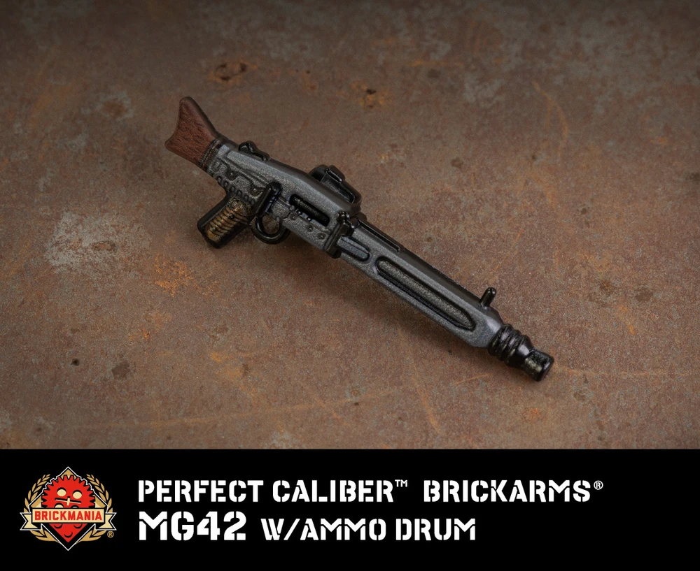 Perfect Caliber™ Brickarms® MG42 with Ammo Drum