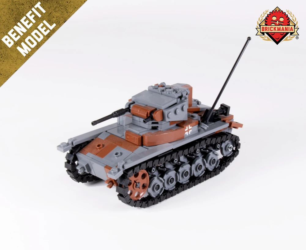 Sgt Nate Special #11: Panzer II Ausf C - Battle of France Camo - Mission Project Benefit Item