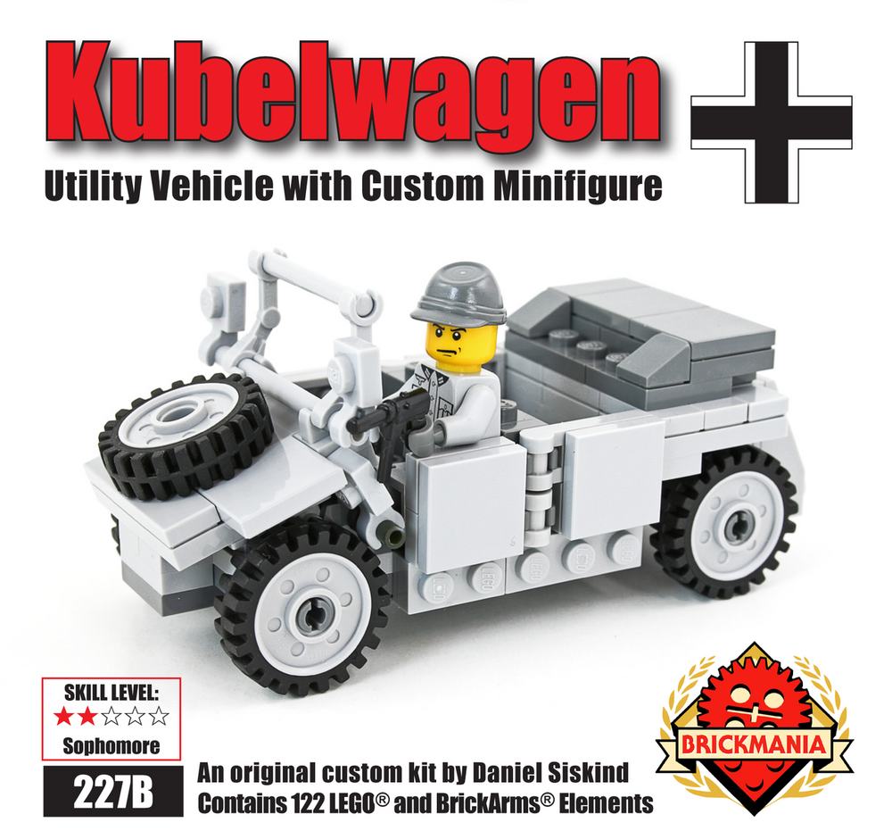 Kübelwagen - Utility Vehicle with Minifig