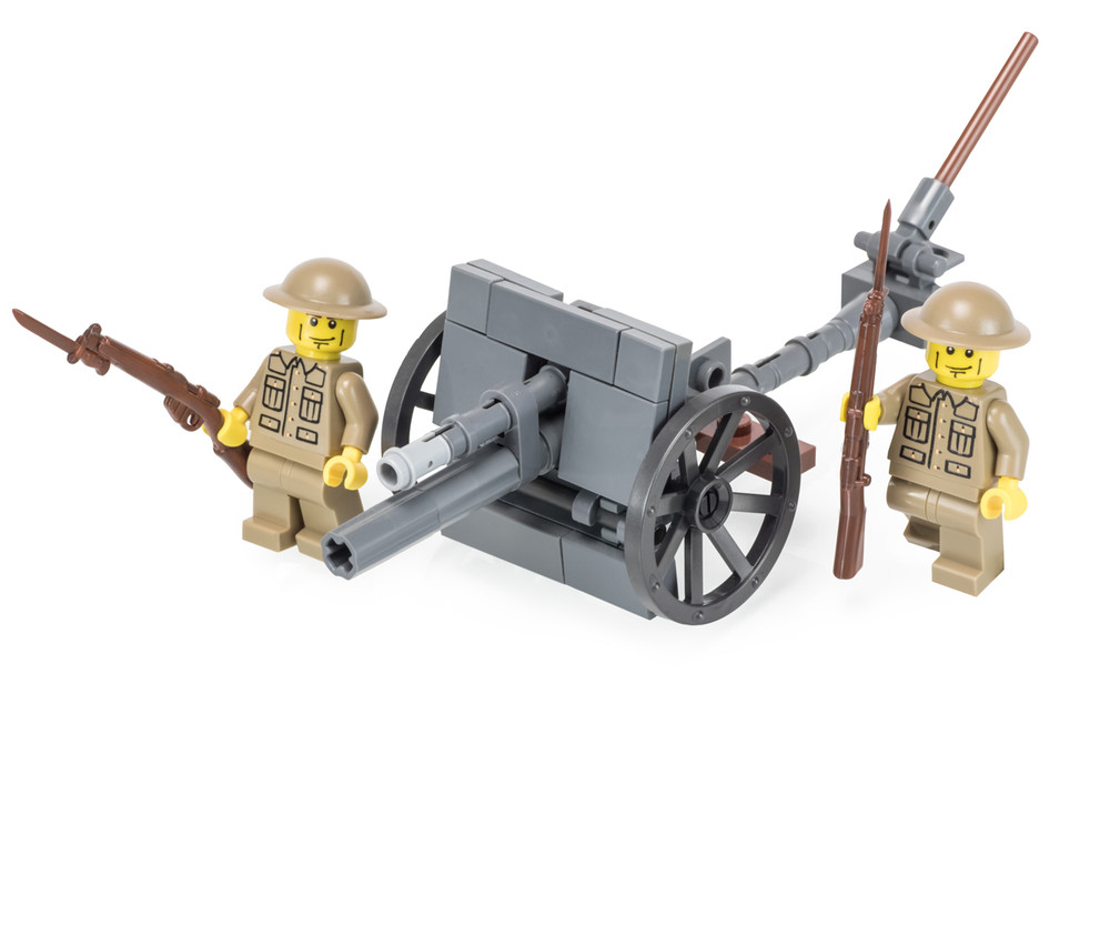Ordnance QF 18 Pounder Field Gun - Brickmania Toys
