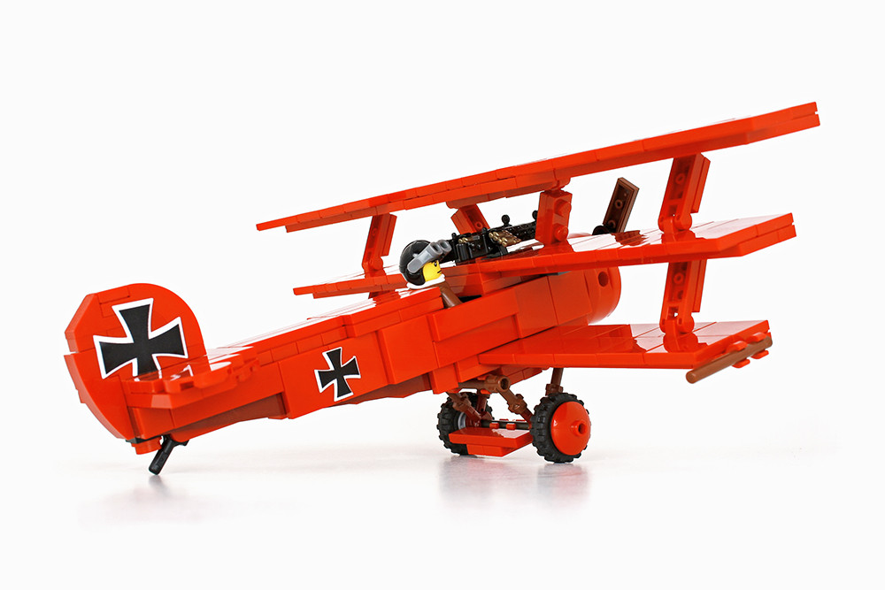 「新品・未開封」elf RED BARON 300店舗記念 Ｍサイズ Fokker Dr.1 - Special Red Baron Edition - Brickmania Toys