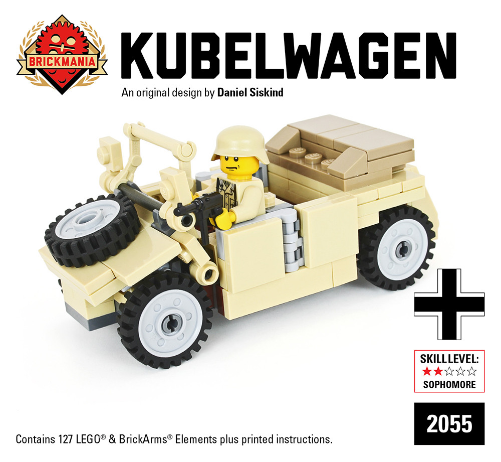 Kübelwagen - Deutsches Afrika Korps Edition - Brickmania Toys