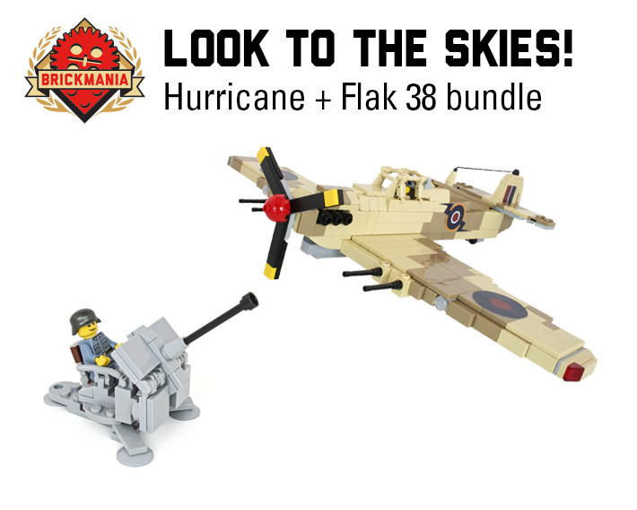 Hurricane + Flak 38 Bundle Hurricane IIc Trop - Premium Black Box