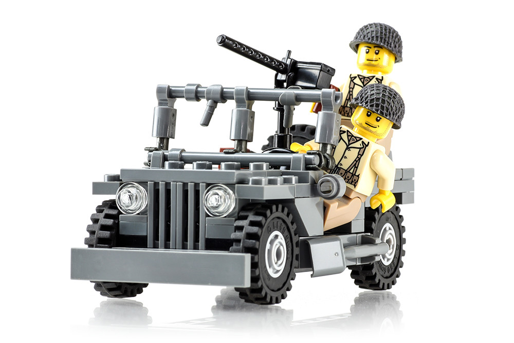 WWII Jeep Megaton Bundle - Brickmania Toys