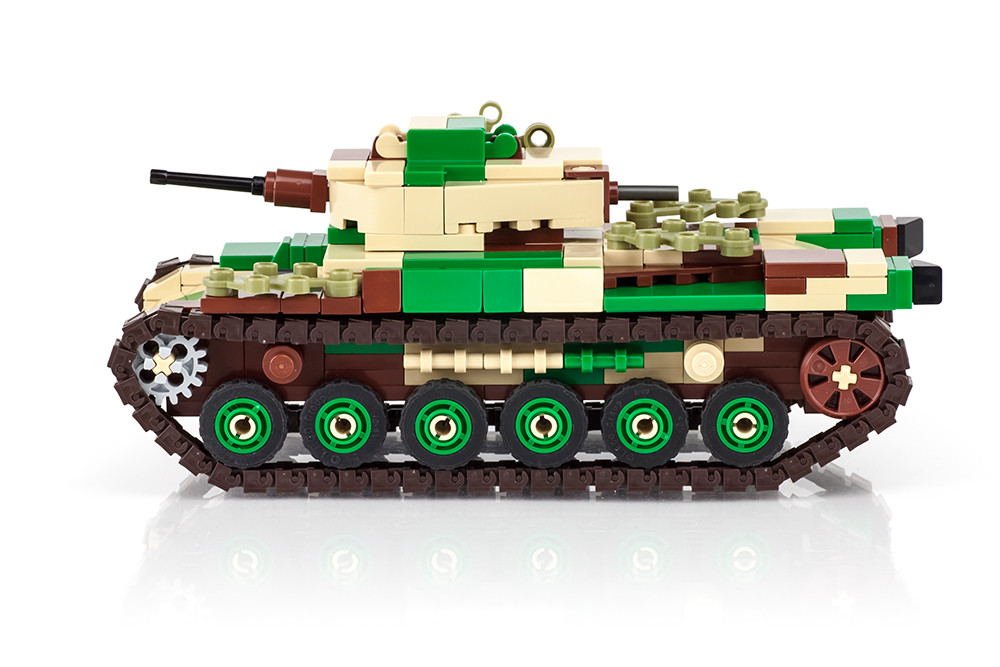Type 97 Shinhoto Chi-Ha - Japanese Medium Tank - Brickmania Toys
