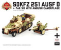 SdKfz 251 ausf D + Pak 40 with Ambush Camo