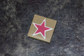 2x2 Tile with Red Star 