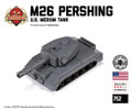 LEGO MOC M26 Pershing tank - micro tank - US by TheLordd