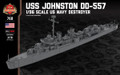 USS Johnston DD-557 - 1/96 Scale US Navy Destroyer