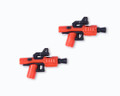 BrickArms Trooper Gear - Dark Blaster Pistol Pair