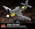 Ju 87 Stuka - Micro Brick Battle Game Piece