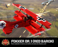 Fokker Dr.1 (Red Baron) - World War I Fighter Aircraft