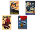 WWII Propaganda Poster Tile Pack