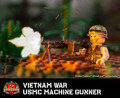 Vietnam War USMC Machine Gunner