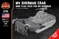 M4 Sherman + Mine Flail Pack - Allied Medium Tank