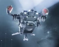 Offworld Marines Dropship + Alien Queen (BKE9013) - Sticker Pack