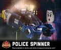 Police Spinner – Digital Building Instructions