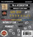 FN-A Interceptor (BKE9007) - Sticker Pack