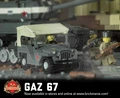 GAZ 67 (BKE2169) - Sticker Pack + fabric parts