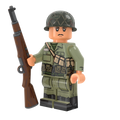 Korean War ROK Soldier with Perfect Caliber™ BrickArms® M1 Garand