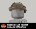 Modern FAST Helmet (No Ears) – Dark Tan